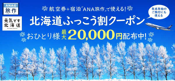 Jalやanaの北海道ふっこう割 格安航空券や割引ツアー 飛行機で観光支援 地方創生支援サイト まいふるさと Com