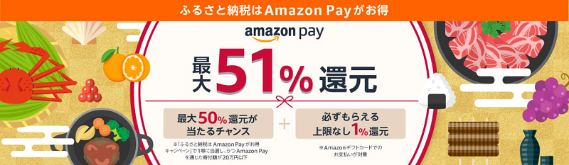 AmazonPayのふるさと納税キャンペーン 2024年