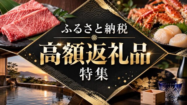 ふるさと納税 高額納税者向けキャンペーン＆ふるなびマネーお得情報