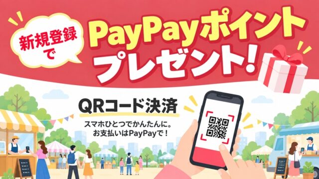 PayPay 新規登録キャンペーンで500円貰える！紹介コード特典もあり
